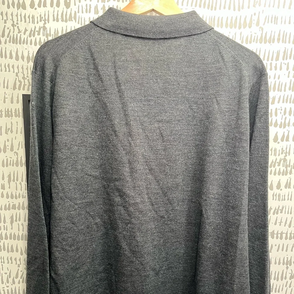 Murano Charcoal Collared Knitwear - Picture 3 of 3